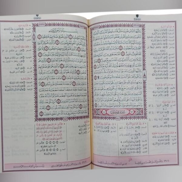 ⁦مصحف الزهراوان في متشابهات القرآن مقاس النص 17*24 سم⁩ - الصورة ⁦3⁩