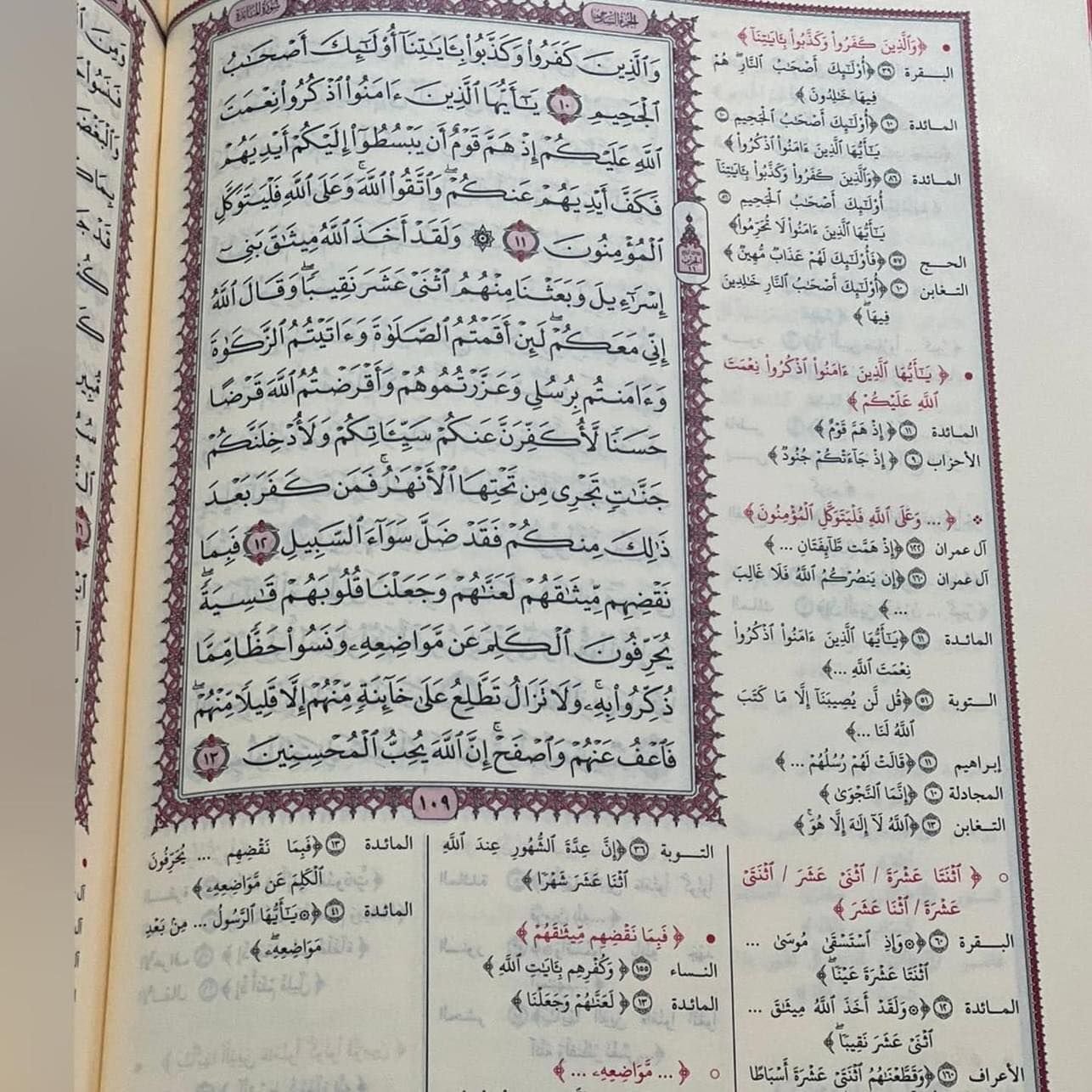 مصحف الزهراوان في متشابهات القرآن مقاس النص 17*24 سم - الصورة 4
